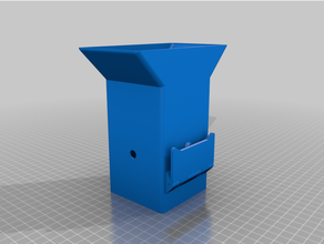 personalizzato parametrico fumi estrattore 3d print model - Mito3D