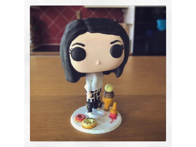 funko pop imane 3D print model - Mito3D