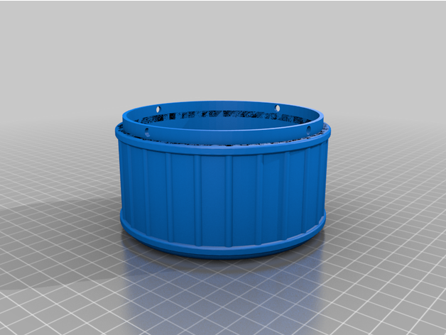 bo te ronde modifiable boite 3D print model - Mito3D