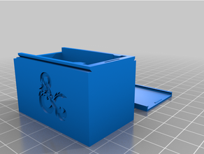 d miniatura figurilla caja Heroforge modelos 50mm caso funda dd dnd 3d print model - Mito3D