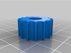cobrir bainha 8mm hexagonal noz nozes 3d print model - Mito3D