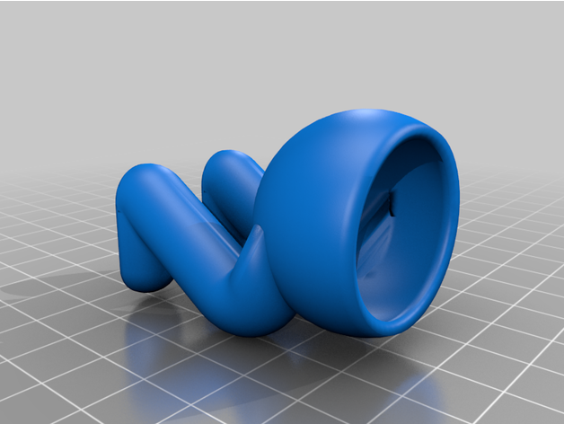 squatting planter 3d printed astonetech 3D print model - Mito3D