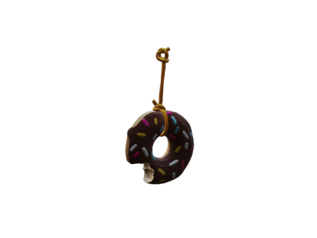 valorant - doughnut gun buddy candy charm keychain 3D print model - Mito3D