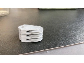 bloco levantamento polia 3d print model - Mito3D