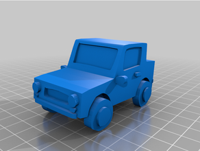 coche vehiculo 3d print model - Mito3D