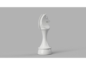 cavaliere 3dprintable 3dprinting ajedrez caballo cavalieri ragazzo scacchi pezzo argilla gioco phifr scultura sculture legna in legno lavorazione 3d print model - Mito3D