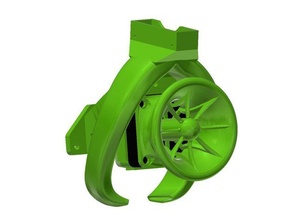 turbo fang 3d print model - Mito3D