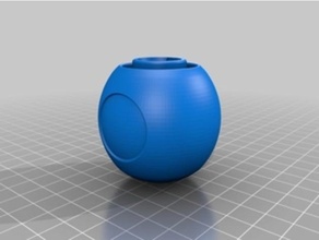 citroen ds3 shift knob 3d print model - Mito3D