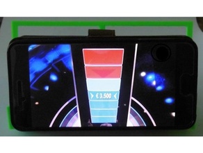 handyhalter huawei p10 zum schauen von videos oder fernsehen handy video 3d print model - Mito3D