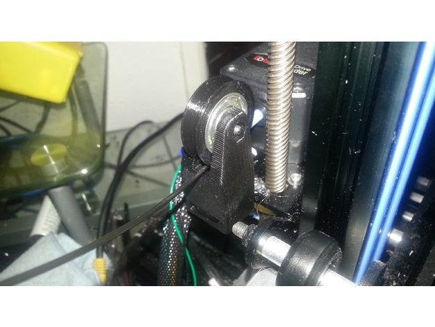 filamento guía rail geeetech a10 bgm extrusora 3D print model - Mito3D