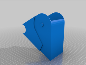 Materiale cremagliera impermeabile scatola 3d print model - Mito3D