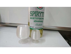 sparare bicchiere polacco Vodka 3d print model - Mito3D