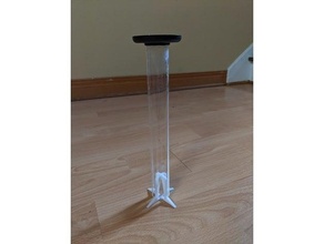 plastic hydrometer test jar tube dryer 3d print model - Mito3D