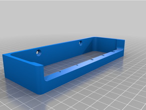 ikea besta desk shelf middle rear support 3d print model - Mito3D