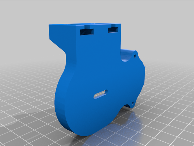 rullo motore parete titolare supporto automazione montare avvolgibile 3D print model - Mito3D