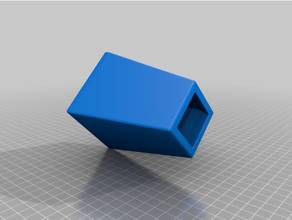 milluy médio torcido cubo mofo recipientes 3d print model - Mito3D