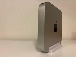 mac mini vertical support stand 3d print model - Mito3D