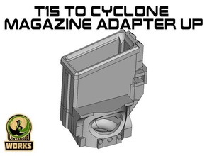 t15 cyclone magazine adapter magfed paintball tippmann a5 x7 phenom 3d print model - Mito3D