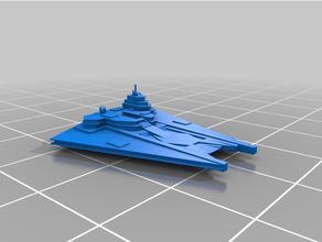 maxima class heavy cruiser order stardestroyer starwars star wars 3d print model - Mito3D