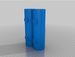 customized cup storage 12x2mm magnets 3d print model - Mito3D