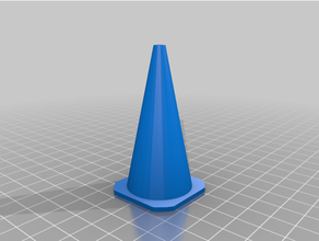 customized customisable traffic cone rc 3d print model - Mito3D