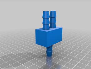 1 2 5 16 customized barb fitting 3d print model - Mito3D