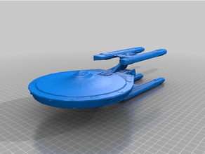 takımyıldız sınıf uss hayalci star yürüyüş 3d print model - Mito3D
