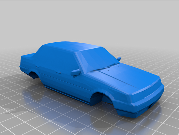 toyota corolla car model 3D print model - Mito3D