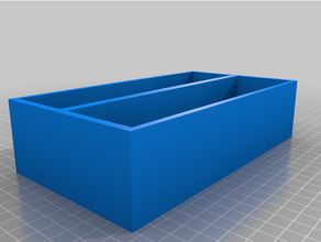caja grapas organización lápiz soporte stiftehalter 3d print model - Mito3D
