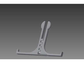tablette supporter lutrin 3d print model - Mito3D