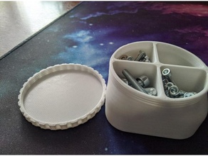 jar lid thread 3d print model - Mito3D
