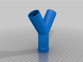 pipe adapter 32mm customized 3d print model - Mito3D