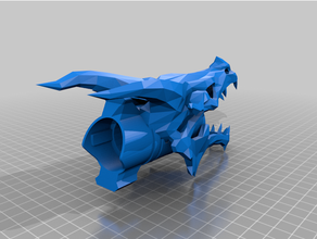 mg100 dragon shroud 3d print model - Mito3D
