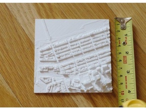 boston cityprint j 6 architettura città paesaggio urbano minicty orizzonte 3d print model - Mito3D