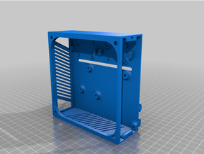 ender 3 pró controlador caixa 120mm ventilador monte 3x bode conversor montagens ender3 ender3pro 3d print model - Mito3D