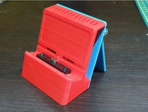 nintendo switch portable dock - fixed upgraded 3d print model - Mito3D