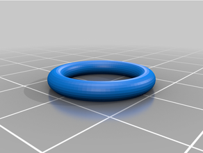 customized o-ring gasket 3d print model - Mito3D