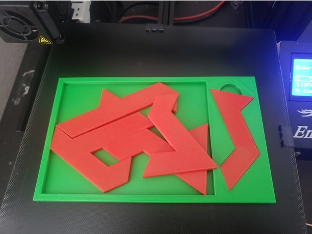 puzzle 3D print model - Mito3D