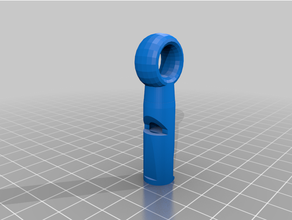 2105 acme whistle big loop 3d print model - Mito3D