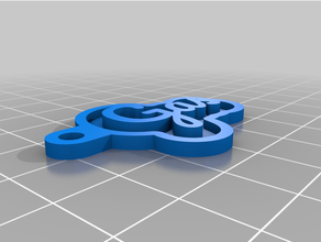 gas chiave catena personalizzato 3d print model - Mito3D