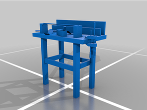 Everquest ağaç işleri masa üretmek mobilya mmo video oyun 3d print model - Mito3D