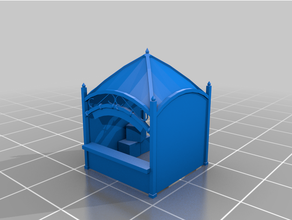 merchant tent everquest fair mmo sale video game 3d print model - Mito3D