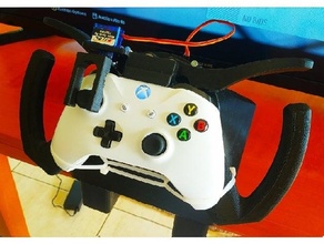 sim courses roue Xbox manette 3d print model - Mito3D