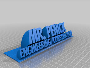 plate customized 3d print model - Mito3D