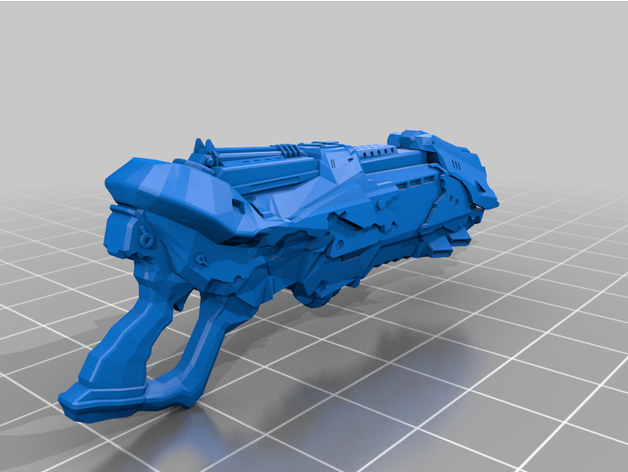 ciencia ficción tirador gubbins 3D print model - Mito3D