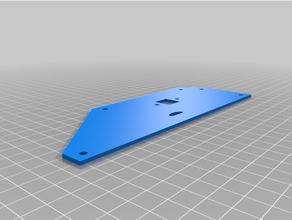 plate monoprice maker select mini hole usb socket 3d print model - Mito3D