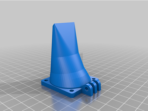 customized configurable 40mm fan duct mount wade's extruder 3d print model - Mito3D