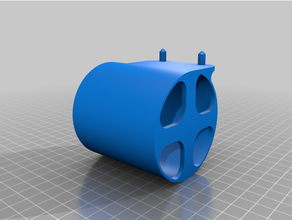 poubelle rouleau titulaire soutien 3d print model - Mito3D