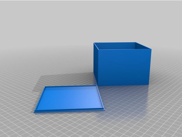 caja 80mm personnalisé 3D print model - Mito3D