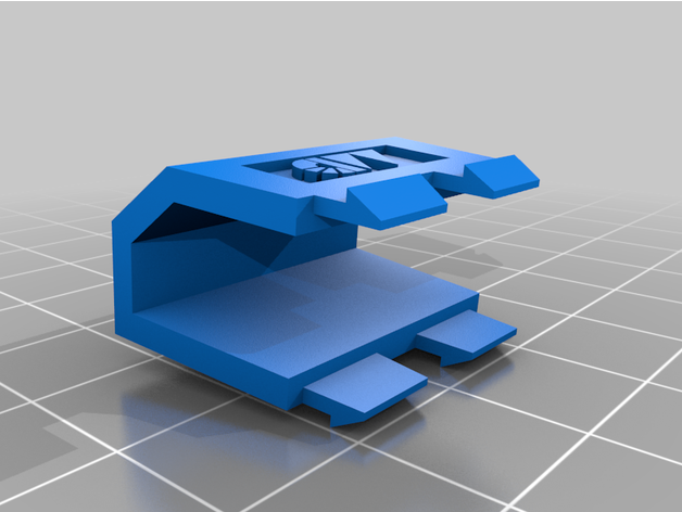 sega genesis mega drive ea cartridge tab replacement 3D print model - Mito3D